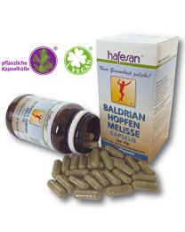 hafesan Baldrian + Hopfen + Melisse Kapseln