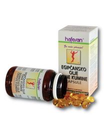 hafesan Egipčansko olje Črne kumine 500 mg kapsule