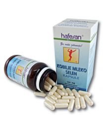 hafesan Kobilje mleko + Selen 150 mg kapsule