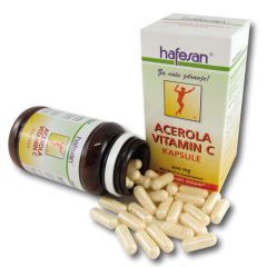 hafesan Acerola Vitamin C 400 mg kapsule