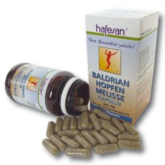 hafesan Valerian + Hop + Balm Capsules
