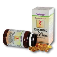 hafesan Egipčansko olje Črne kumine 500 mg kapsule
