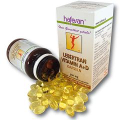 hafesan Olje jeter polenovke vitamin A + D kapsule