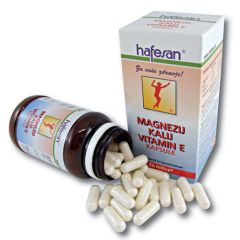 hafesan Magnezij + Kalij + Vitamin E kapsule