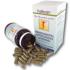 hafesan Milk Thistle + Artichoke + Lavender Capsules