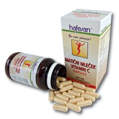 hafesan Matični mleček + Vitamin C 500 mg kapsule