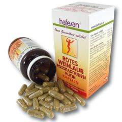 hafesan Red Vine Leaves + Horse Chestnut + Rutin Capsules