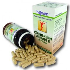 hafesan Bučno seme + Vitamin E kapsule